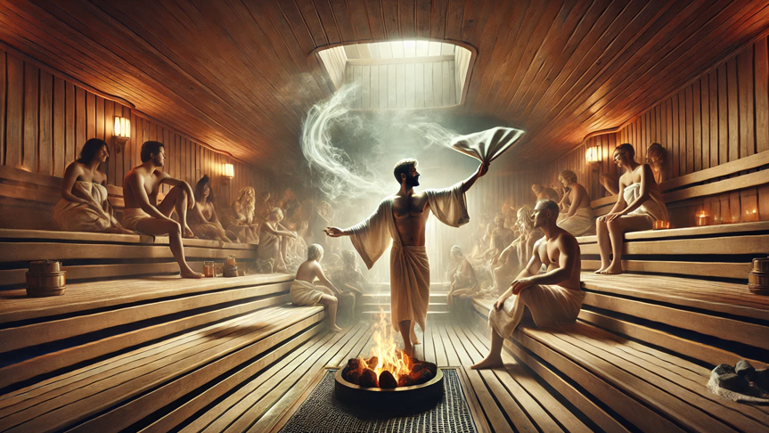 Sauna Ritual Aufguss